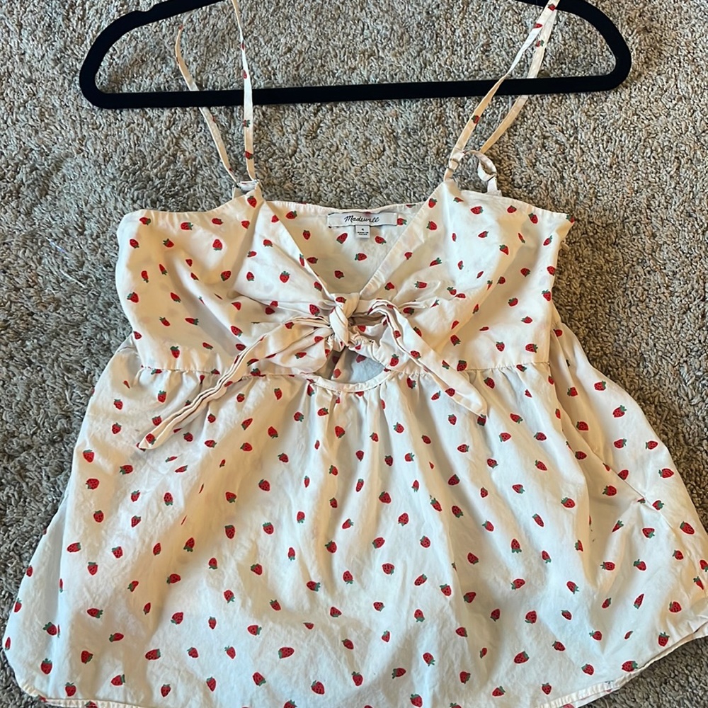 Strawberry tank top